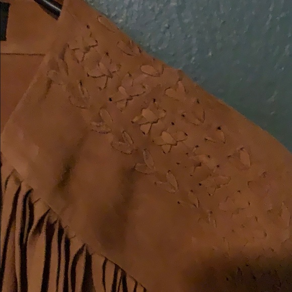 Fringed Leather Jacket - Picture 4 of 5